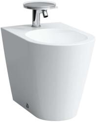 Laufen Kartell - Bideu stativ, admisie spate, cu LCC, alb H8323314003021 (H8323314003021)