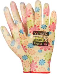 Verken Mănuși de grădinărit cu imprimeu floral FLORID 7/S