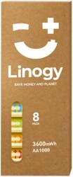 Linogy AA Li-ion Pro akkumulátor készlet - 8 darabos készlet