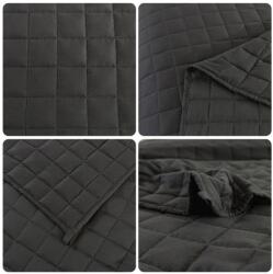 Posteloholici 1272052 Anti-stressz súlyozott takaró 5 kg, 150 × 200 cm, szürke