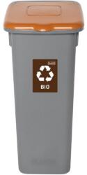 IGOTREND Szelektív hulladékgyűjtő 53 l FLAP BIN, szürke/barna