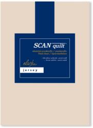 Scanquilt JERSEY ELASTIC LYCRA lepedő, bézs, 200×220 cm (25990)