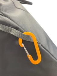 Edelrid Micro 3 segéd karabiner narancs