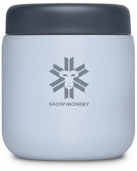 Snow Monkey Foodie Midi 480 ml ételtermosz világosszürke