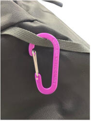 Edelrid Micro 3 segéd karabiner lila