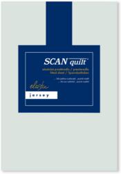 Scanquilt JERSEY ELASTIC LYCRA lepedő, vízkék, 180×200 cm (33959)