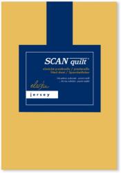 Scanquilt JERSEY ELASTIC LYCRA lepedő, okkersárga, 180×200 cm (34720)