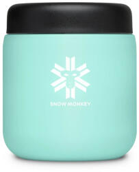 Snow Monkey Foodie Midi 480 ml ételtermosz fekete/türkisz