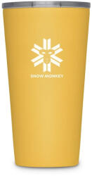 Snow Monkey Enjoyer 473 ml thermo bögre sárga