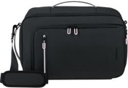 Samsonite Utazótáska, kabin méret, 21l, 3 in 1, AMERICAN TOURISTER Puffypop, fekete (ATUTPPBK) (156528-1041)