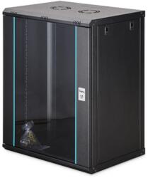 ASSMANN Dynamic-N faliszekrény 16U fekete 600x450mm DN-37113 (DN-37113)