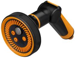 Fiskars Pistol de stropit Fiskars Multi 5 functii, control debit, universal, negruportocaliu (1065485) Pulverizator