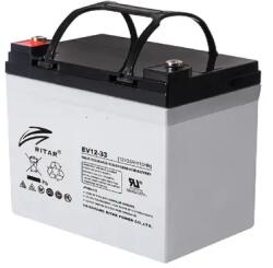 Ritar Оловна Батерия RITAR (EV12-33), 12V, 33 Ah, GEL, 195/ 130/ 160 mm (RITAR-EV12-33) - xtreme