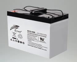 Ritar Оловна батерия RITAR (EV12-100S), 12V, 100Ah 306/ 168/ 211 mm, За електрически колички (RITAR-EV12-100S) - xtreme