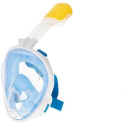 KIK teljes arcot fedő snorkel maszk, kék, S/M