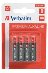 Verbatim Батерия, Verbatim ALKALINE BATTERY AAA 8 PACK (HANGCARD) (49502)