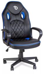  Gamer szék karfával - fekete / kék - 71 x 53 cm / 53 x 47 cm