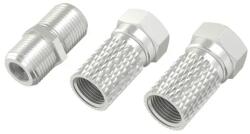 Hama Комплект адаптери за сателитен приемник, 2 x F-Plugs and F-Sockets (HAMA-305119) - xtreme