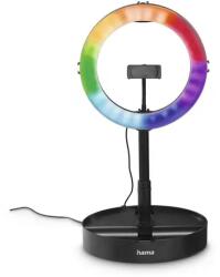 Hama LED Лампа със статив "SpotLight FoldUp RGB 102" LED-RGB, комплект за смартфон, сгъваема (HAMA-04665) - xtreme
