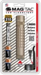 Maglite Фенер MAGTAC 2-Cell CR123 LED Plain Bazel, пясъчен блистер (SG2LRH6L)
