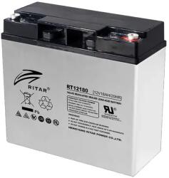 Ritar Оловна батерия RITAR, (RT12180) AGM, 12V, 18Ah, 181 /76 /167 mm, F13(M5) (RITAR-RT12180) - xtreme
