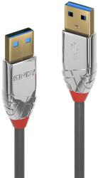Lindy Кабел Lindy, от USB-A(м) към USB-A(м), 5m, сив (36629)
