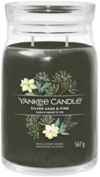 Yankee Candle Yankee Candle, Silver Salvie si Pin, Lumanare intr-un borcan de sticla 567 g (NW3499293)
