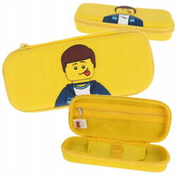 LEGO® Piornik LEGO galben, cu un compartiment, pentru baieti si fete, 6-12 ani (100698)
