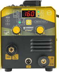 Powermat Inverteres Hegesztőgép - 160A, FCAW/MMA/TIG Lift - Szinergikus vezérlés (PM-IMGTS-160L) (PM1355)