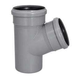 Valrom Ramificatie polipropilena, pentru scurgere, gri, D 32 x 32 mm, 67 grade (15080303267)