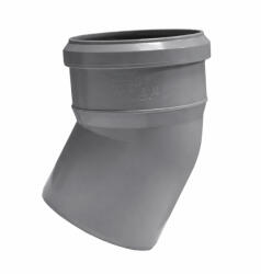Valrom Cot polipropilena, pentru scurgere, gri, D 32 mm, 30 grade (15040303230)