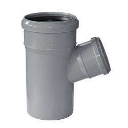 Valrom Ramificatie redusa, polipropilena, pentru scurgere, gri, D 40 x 32 mm, 67 grade (15100304067)