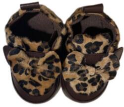 LoveMAXX Bebe agrafe - Leopard, mărimea 19, maro deschis (2013LV-3)