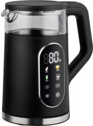 Magic home Vízforraló, MagicHome Kyra, 1700 ml, fekete, 1850-2200 W, gyorsforraló, rejtett fűtőszál, 360°-os talp, kivehető vízkőszűrő, automatikus kikapcsolás (TC1122945)
