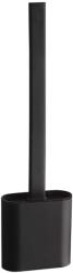 SAPHO Sapho AQUALINE SANA WC-kefe szilikon fejjel, matt fekete BS010B (BS010B)