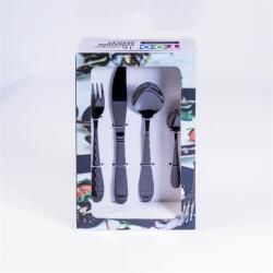 TOO KT-479 B Honey fekete 16 db-os evőeszköz készlet KT-479 BLACK (KT-479 BLACK)
