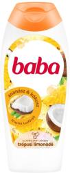 Baba Trópusi Limonádé tusfürdő Kókusz és ananász illat, 400 ml (65540657)