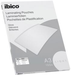 Ibico Lamináló fólia IBICO A/3 303x426mm 75-80 mikron fényes 100/dob 627311 (627311)
