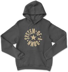 System of a Down Circle Star Logo Dark Grey L Pulóver (WMX-33-SOAD007-AZ-L)