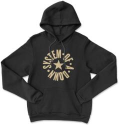 System of a Down Circle Star Logo Black L Pulóver (<![CDATA[WMX-33-SOAD007-BK-L]]>)