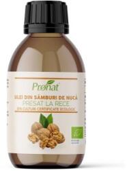 Pronat Glass Pack Ulei Presat la Rece din Samburi de Nuca, Bio, 100 ml