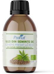 Pronat Glass Pack Ulei din Seminte de Canepa Presat la Rece, Bio, 100 ml