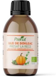 Pronat Glass Pack Ulei de Dovleac Presat la Rece din Seminte Neprajite (crude), Bio, 100 ml