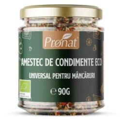 Pronat Glass Pack Mix de Condimente Universal, Putin Picant, Bio, 90 g