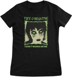 Type O Negative I Don't Wanna Be Me Black L Női Ing (WMX-5-TON009-BK-L)