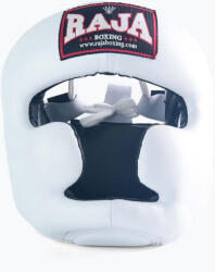 Raja boxing каска от естествена кожа бяла