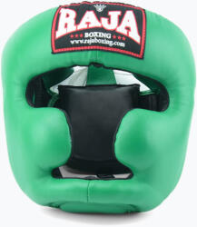Raja boxing каска от естествена кожа зелена