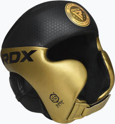 RDX Боксова каска RDX L1 Mark Pro Cheek Training Head Guard golden