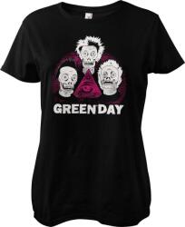 Green Day Skulls Black M Női Ing (WMX-5-GDAY009-H85-3-BK-M)