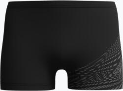Speedo Boxeri de înot pentru bărbați Speedo Medley Logo Aquashort black/usa charcoal